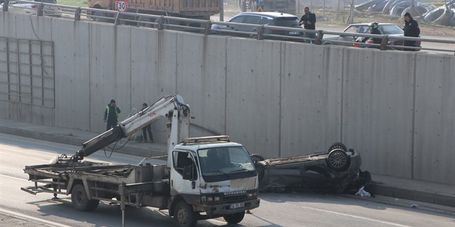 Kahramanmaraş'ta trafik kazasında 1 kişi öldü, 1 kişi yaralandı