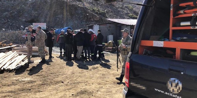 Elazığ'da maden ocağındaki göçüğe ilişkin Validen açıklama