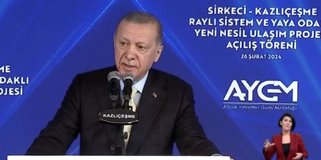 'Kentte yeni projeler yapmadılar, yapamazlar yine biz yapacağız'
