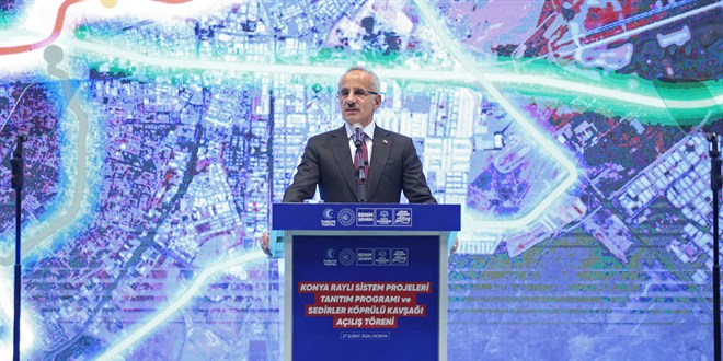 Bakan Uraloğlu: Konya'ya 55,6 kilometre raylı sistem hattı kazandırılacak
