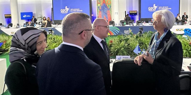 Bakan Şimşek, G20 Bakanlar ve Merkez Bankası Başkanları toplantısına katıldı