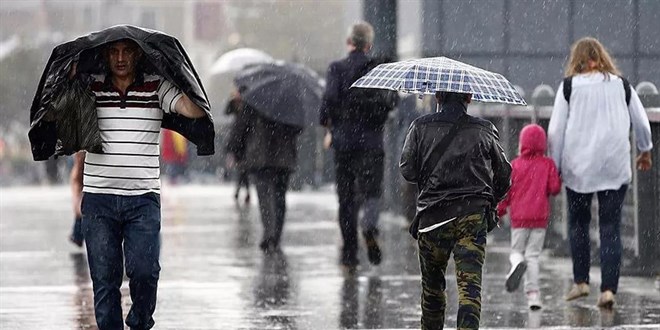 Meteoroloji uyardı: Kuvvetli sağanak bekleniyor