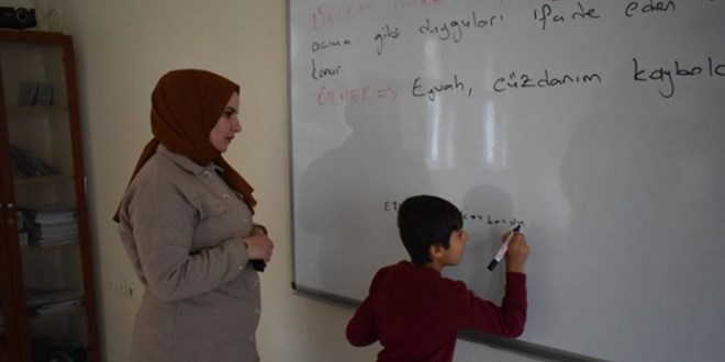 Bu okulun tek bir öğrencisi var