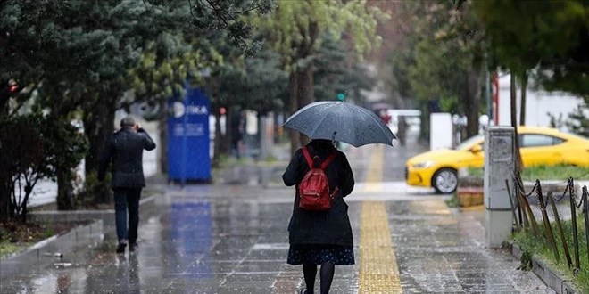 12 il için sarı ve turuncu kodlu uyarı