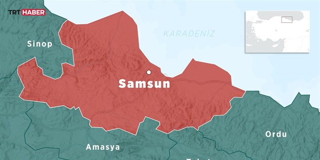 Samsun açıklarında 4 büyüklüğünde deprem
