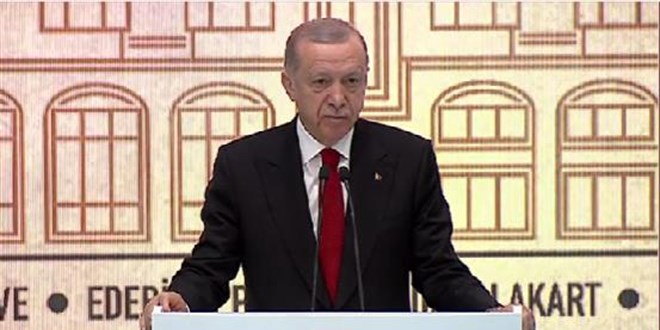 Erdoğan: Gazze'de zulmü meşrulaştıranlar var