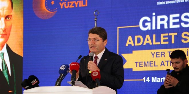 Bakan Tunç: Gelecek vadeden bir yargı teşkilatımız var