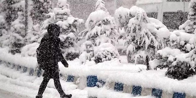 Erzincan'da eğitime kar engeli! Refahiye'de okullar bir günlüğüne tatil edildi