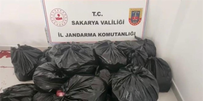 Sakarya'da durdurulan tırda 700 kilo at ve eşek eti ele geçirildi