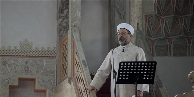 Ali Erba'tan hutbede 'boykotlara devam edelim' ars