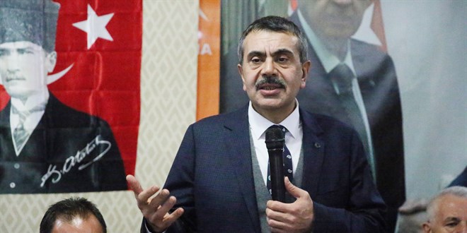 Bakan Tekin: Ma 90 dakika, son dakika 31 Mart'ta bitecek