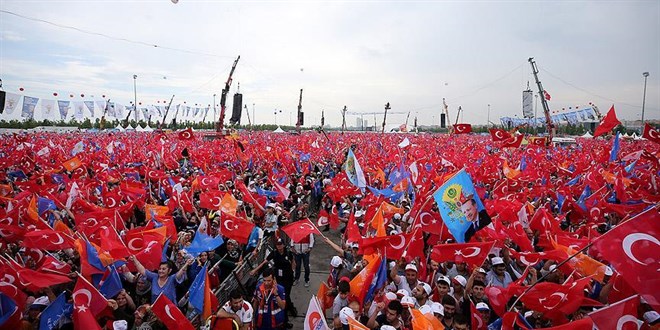 AK Parti 'Yeniden Byk stanbul Mitingi' dzenliyor