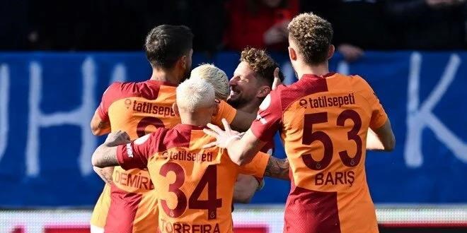 7 goll dello: Galatasaray, Kasmpaa deplasmannda kazand