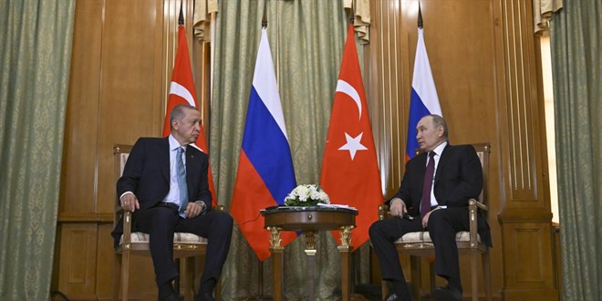 Cumhurbaşkanı Erdoğan Putin ile görüştü