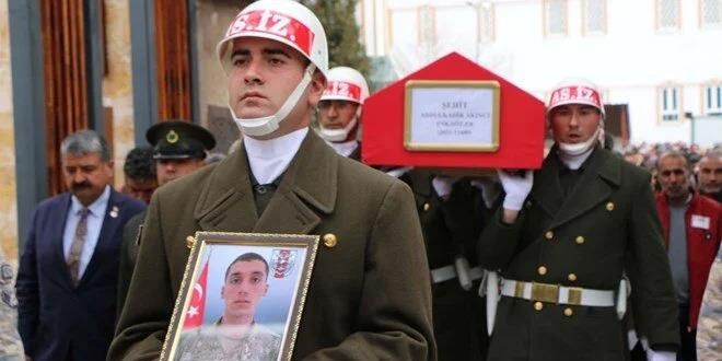 Adıyaman'da şehide veda