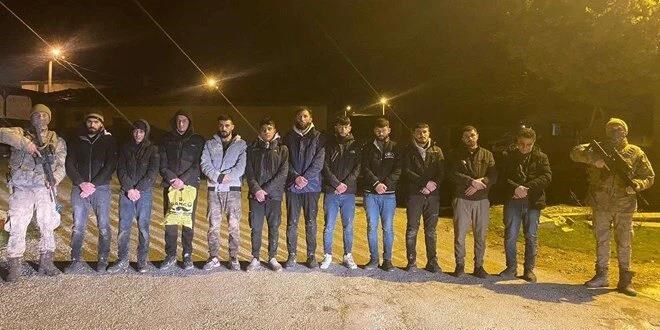 Edirne'de 11 dzensiz gmen yakaland