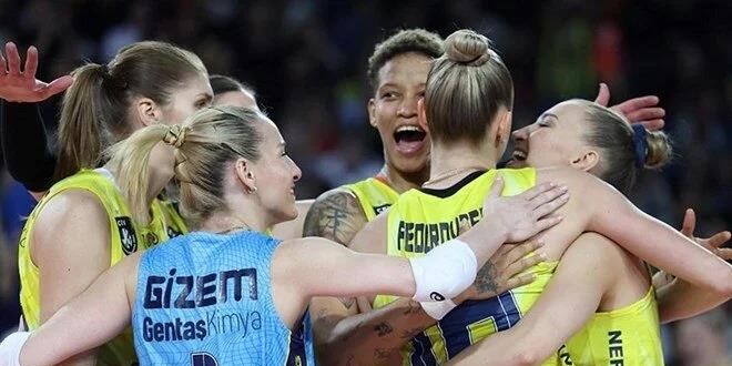 Kadınlar Kupa Voley şampiyonu Fenerbahçe Opet oldu