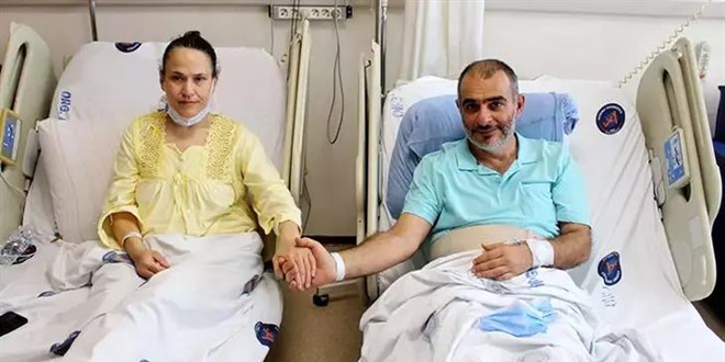 'Kötü günde' de yanında olduğu eşine, böbreğiyle 'can' verdi