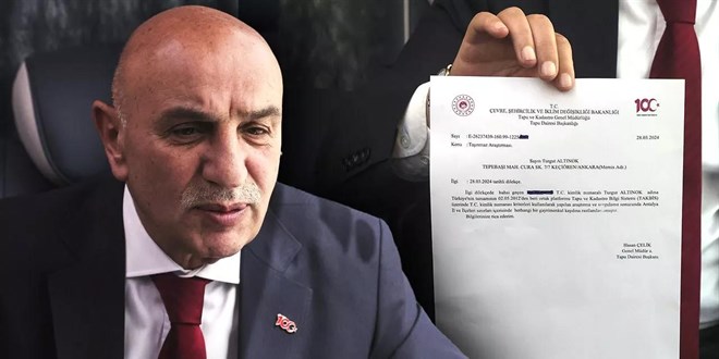 Turgut Altınok 600 dairesi olduğu iddialarına belgelerle cevap verdi