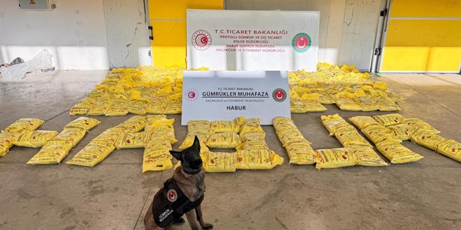 Habur Gümrük Kapısı'nda 850 kilogram eroin ele geçirildi