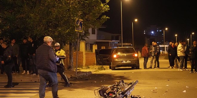 Aydın'da otomobille çarpışan motosikletin sürücüsü hayatını kaybetti