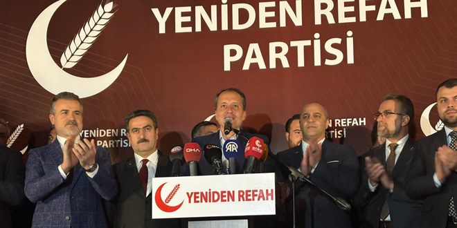 YRP Genel Bakan Erbakan: Seimin galibi Yeniden Refah'tr