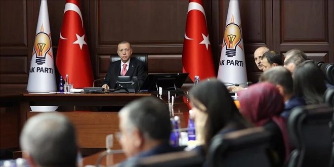 AK Parti MYK toplantısı sona erdi