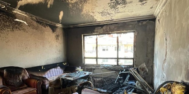 Tahliye davasını kaybeden kiracı evi ateşe verdi