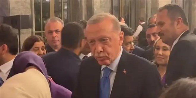 Cumhurbakan Erdoan, TBMM'de iftar programna katld