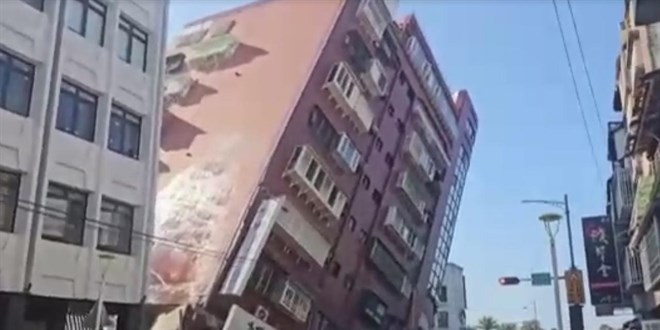 Tayvan'da son 25 yılın en büyük depremi