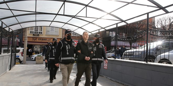 Eskişehir'de yakalanan 4 FETÖ şüphelisi tutuklandı