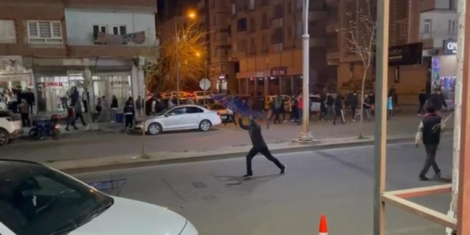 Batman'da çıkan olaylarda 5 gözaltı
