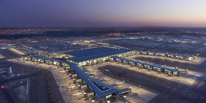 İstanbul Havalimanı Avrupa'nın zirvesinde: Günlük 1328 uçuş