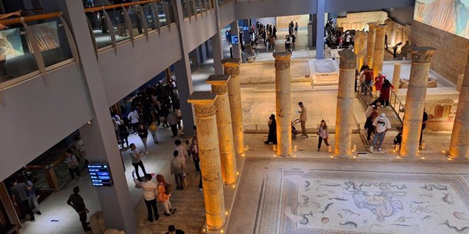 Zeugma Mozaik Müzesi ziyaretçi rekoru kırdı