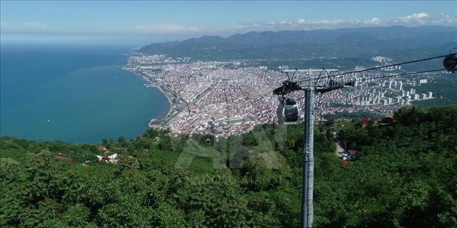Antalya'daki kaza sonrası Ordu'da teleferiğe yoğun ilgi