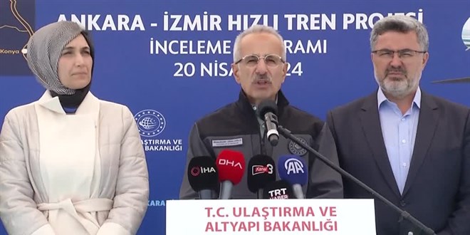 Bakan Uralolu: 'Ankara-zmir Hzl Tren Hatt' 2027'de bitecek