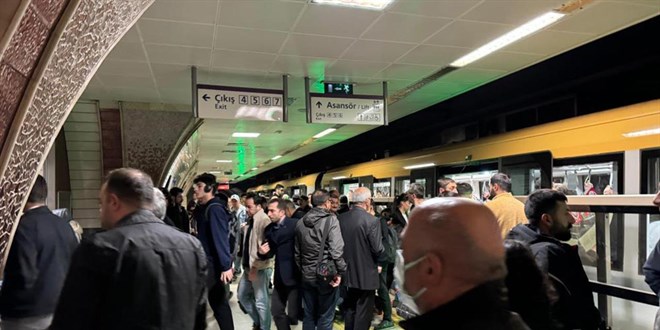 Üsküdar-Samandıra Metrosu'nda teknik arıza