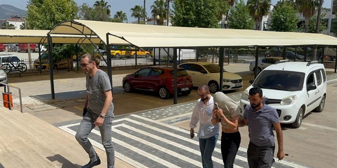 Şehit ailesine ait 300 litre zeytinyağı çaldılar, yakalandılar