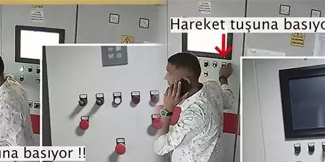 Teleferik kazasında kontrol odasında yaşananlar kamerada