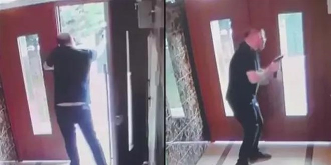 Halüsinasyon görüp kendi kendine çatıştı