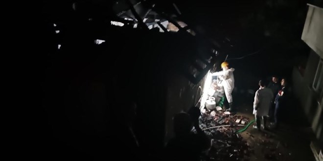 Bartın'da yangın faciası: 1 ölü, 2 yaralı