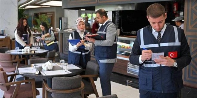 Ticaret Bakanlığı ekipleri 5 ilde kafe ve restoranları denetledi