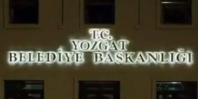 YRP'li Yozgat Belediye Bakan T.C. tabelas ast