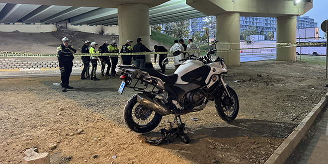 Motosikletli trafik polisi trafik kazası sonucu şehit oldu
