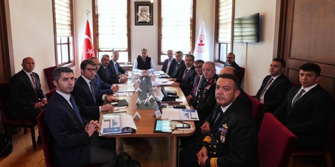 Bakan Yerlikaya başkanlığında 'Güvenlik Toplantısı' düzenlendi