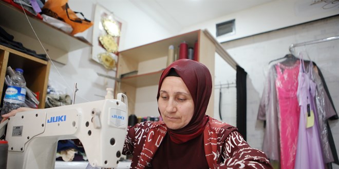 Veresiye aldığı makinelerle atölye kurdu, 5 yıldır kendi işini yapıyor