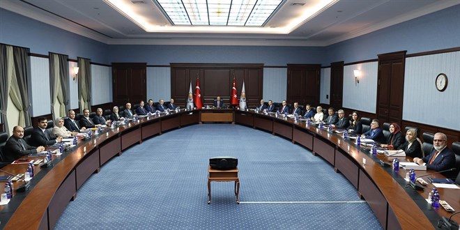 AK Parti MYK Toplantısı sona erdi