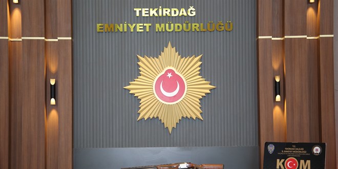 Tekirdağ'da silah kaçakçılığı operasyonunda 10 şüpheli yakalandı