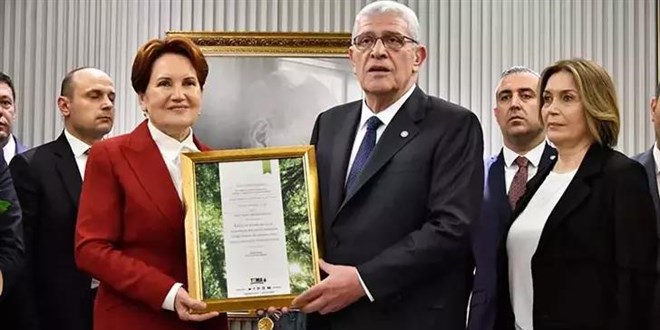 Dervişoğlu, Akşener'den görevi devraldı