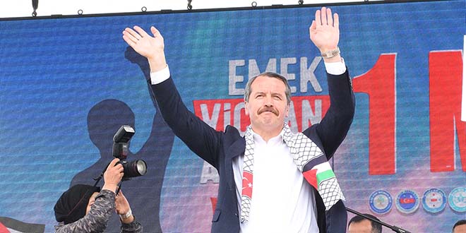 Memur-Sen 1 Mayıs Emek ve Dayanışma Günü'nü Samsun'da kutladı